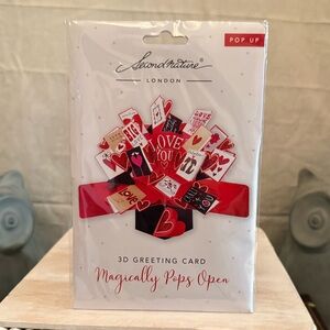 Second Nature 3D Greeting Valentine's Day Card